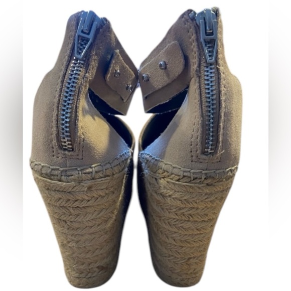 Dolce Vita  Suede Straw Wedge | Espadrille | Size: 8 - Picture 6 of 6
